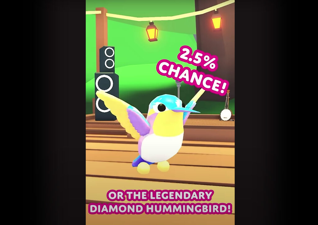 Adopt Me Diamond Hummingbird