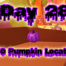 Day 28 where are the purple pumpkins in adopt me