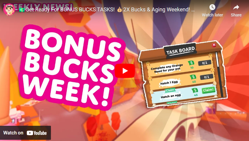 Bonus bucks week November 2024